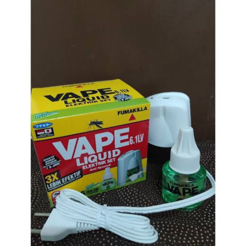 Fumakilla Vape Obat Nyamuk Liquid Elektrik Set Alat dan Isi