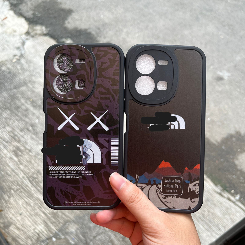 Softcase Oval Motif TNF For Oppo A5S A11K A3S A15 A16 A57 A17 A53 A54 A1K A17K A31 C33 C21 2021