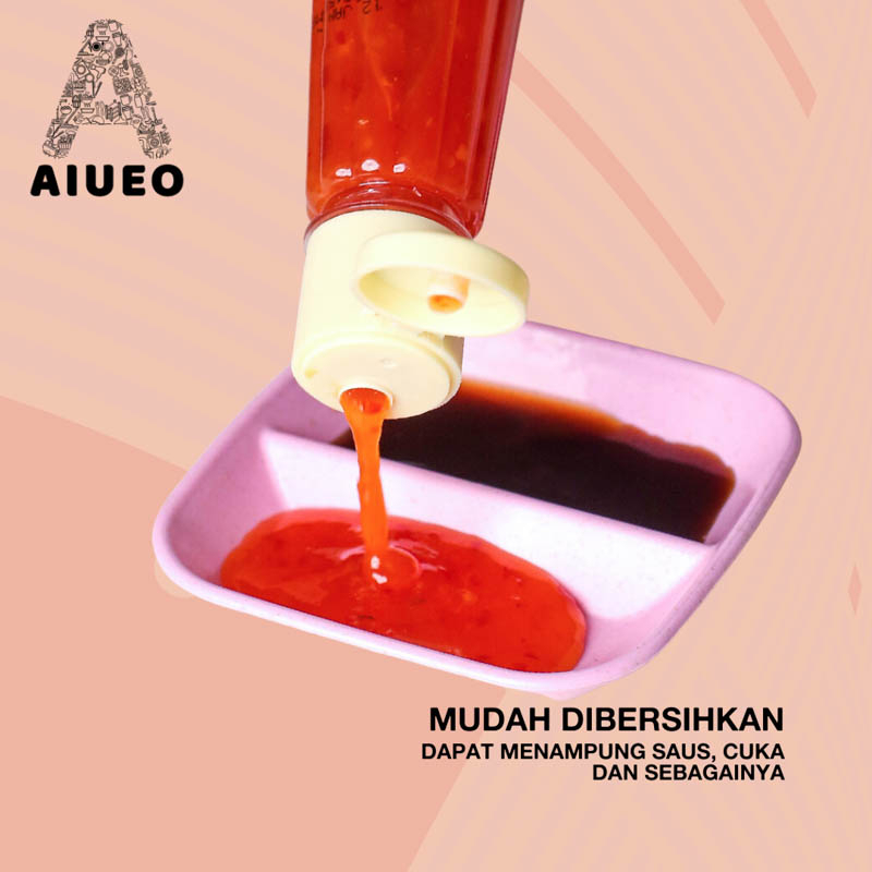 AIUEO | Tempat Saus Saos Sambel Kecap Wadah Sambal Kecap Kecil | Wadah sambel | mangkok murah grosir