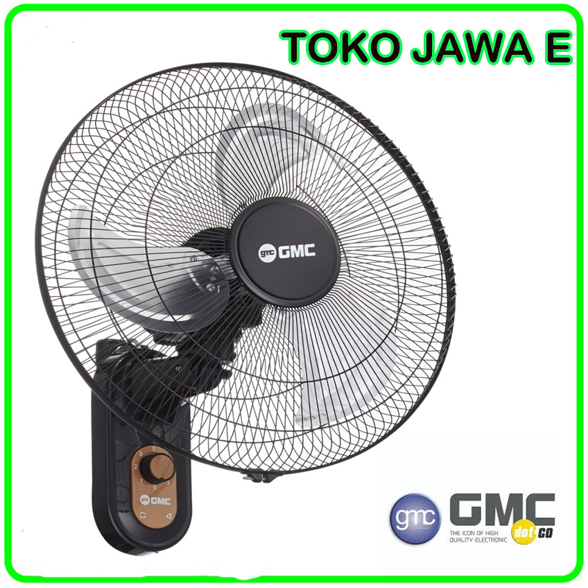 KIPAS ANGIN DINDING GMC 518/GMC 519 Wall Fan 18 inchi Besi Kipas Angin Dinding Baling-Baling Besi