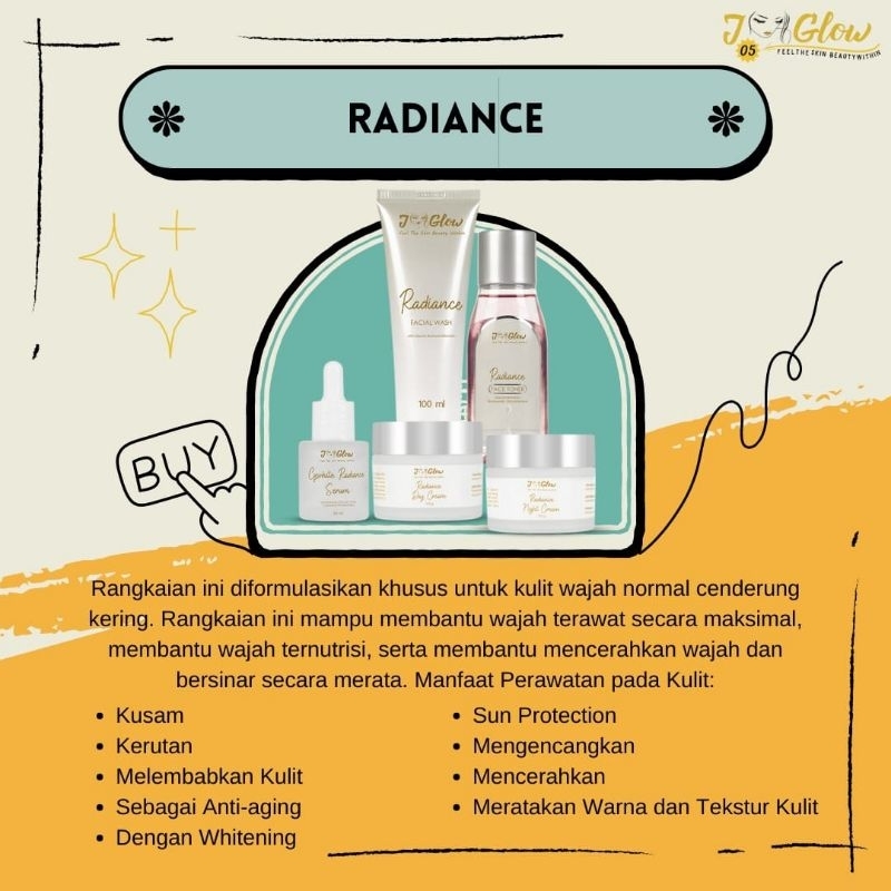 Jglow skincare Jglow super whitening jglow radiance jglow original