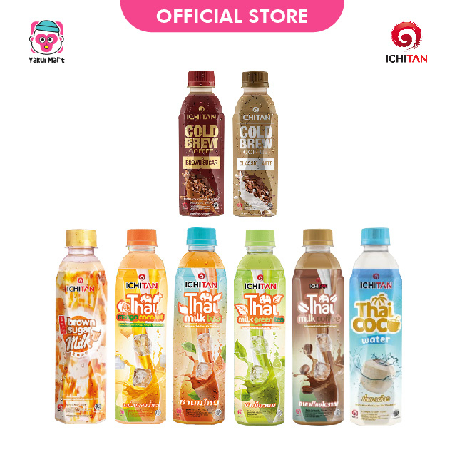 

⭐YAKUI MART⭐ICHITAN THAI MILK TEH/MILK TEA/GREENTEA/BROWN SUGAR/MILK TEA/MANGO COCONUT/COCONUT WATER