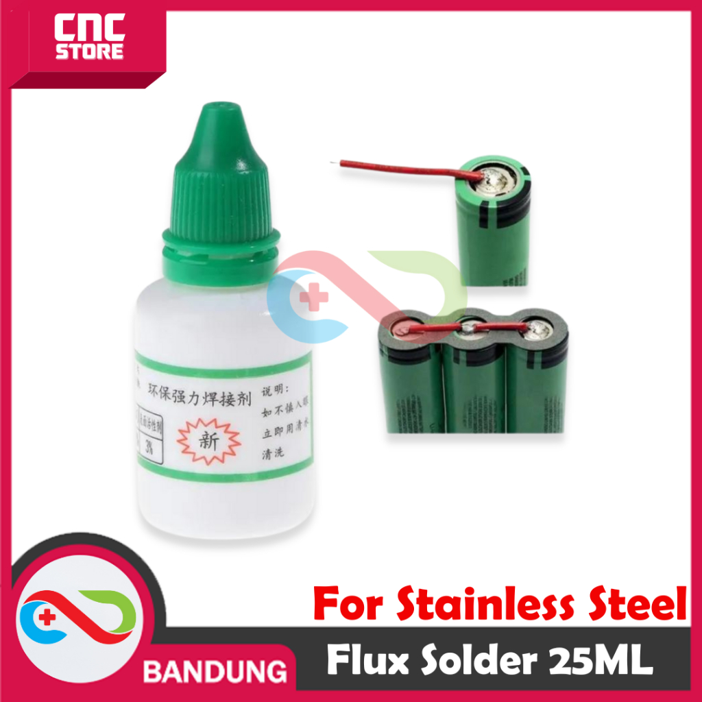 FLUX SOLDER STAINLEESS STEELL NIKEL BESI 25ML