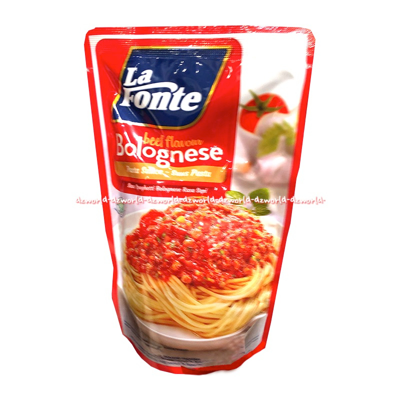 La Fonte Bumbu Spaghetti 315gr La Fonte Bolognese Saus Spageti Lafonte Bolonaise Bolog Nase