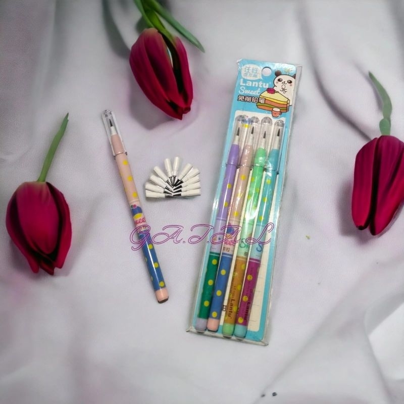 

pensil susun/Lantu benzia harga per 1set/4 pcs