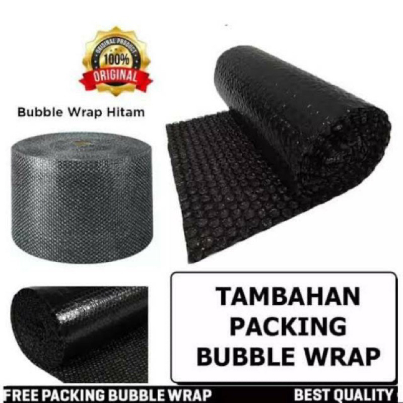 

Bubble Wrap dan Dus Tambahan Packing