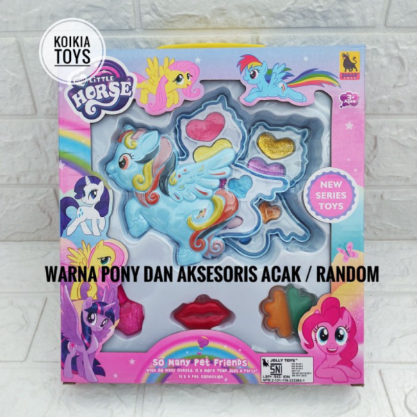 

aksesoris Mainan make up kuda acak anak dengan Promo pony Diskon
