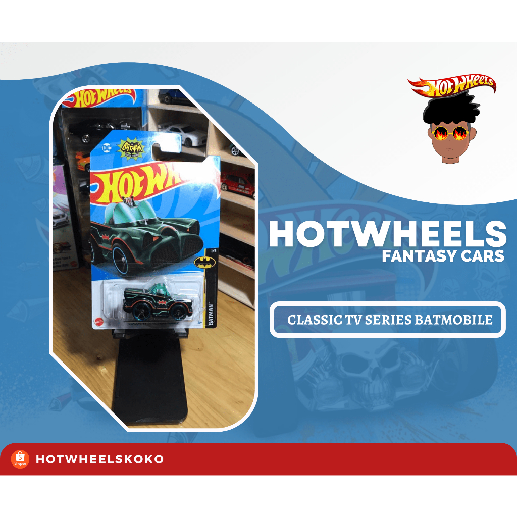 Hotwheels Fantasy Car Classic TV Batmobile
