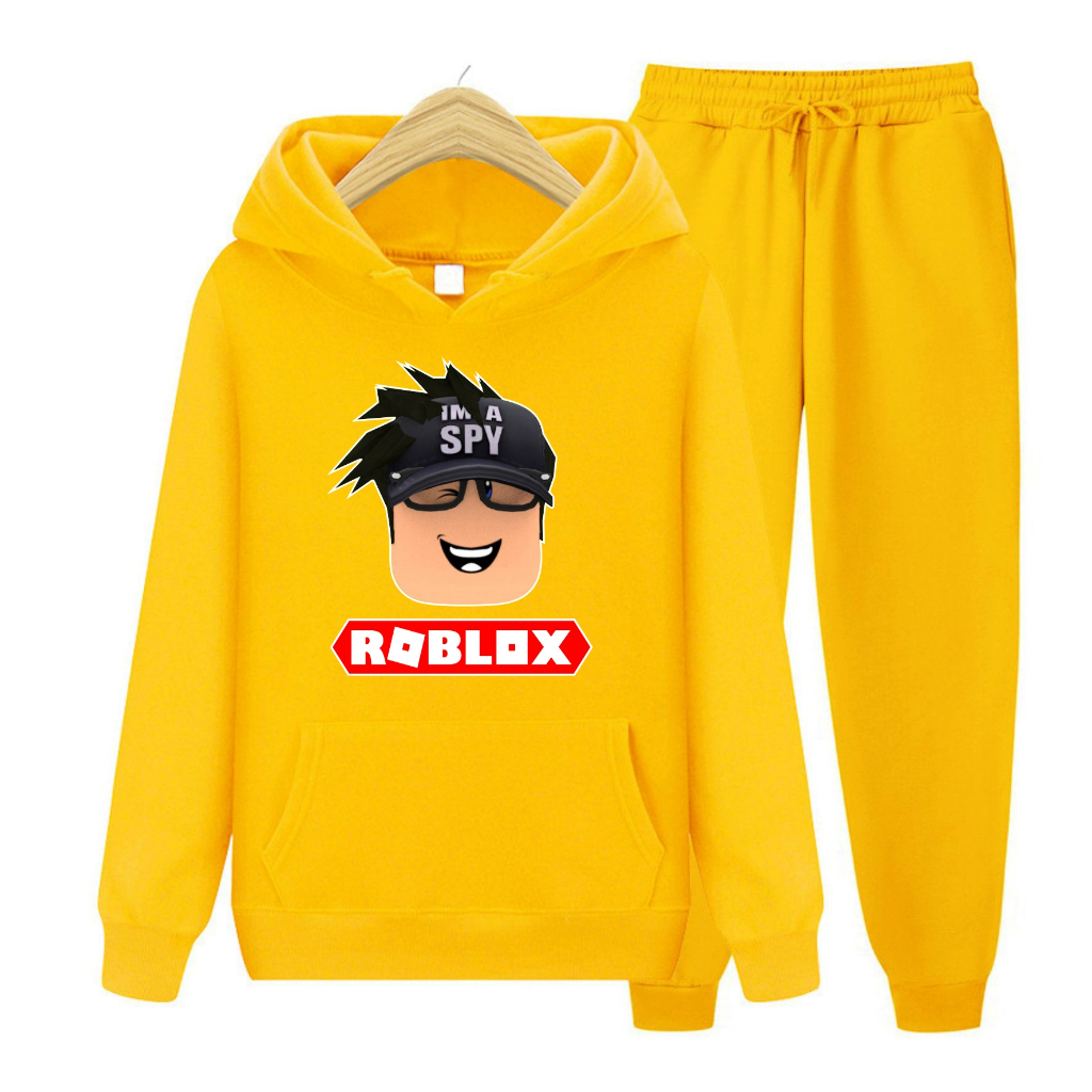 FenishaStore Setelan Sweater Hoodie Anak-anak ROBLOX Usia 4-13Tahun Bisa Bayar Ditempat COD