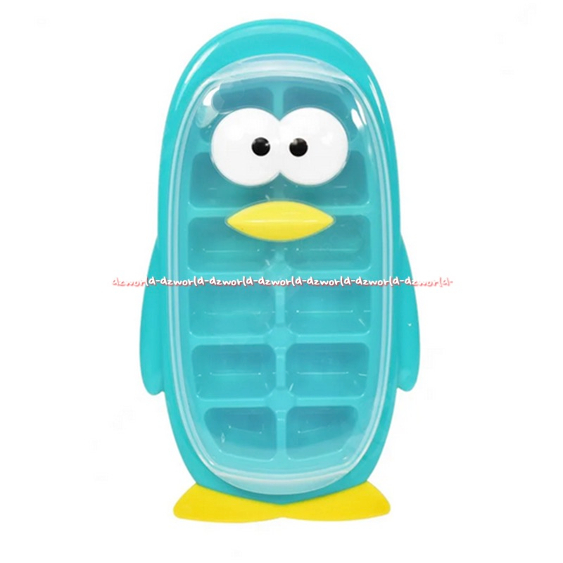 Joie MSC Chill Cube Tray Tempat Cetakan Batu Es Model Penguin Pink  Hijau Tosca Unique Piguin Ice Cube