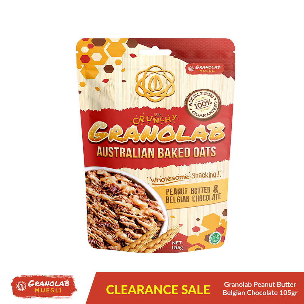 

Granolab Muesli - Peanut Butter Chocolate 105gr - Clearance Sale