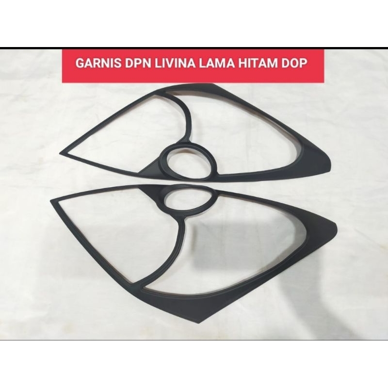 garnis depan dan belakang livina grand livina 2005 sampai 2012 blavk doff