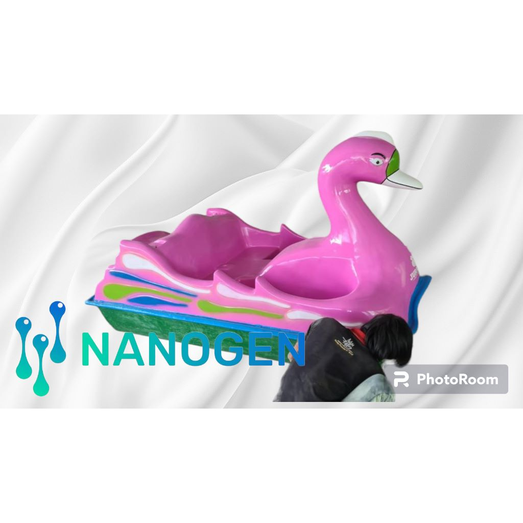 bebek goes atau sepeda air fiberglass atau sepeda air bebek