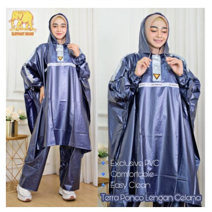 jas hujan PVC pria wanita / jas hujan ponco PVC / jas hujan ponco celana pria wanita / jas hujan pon