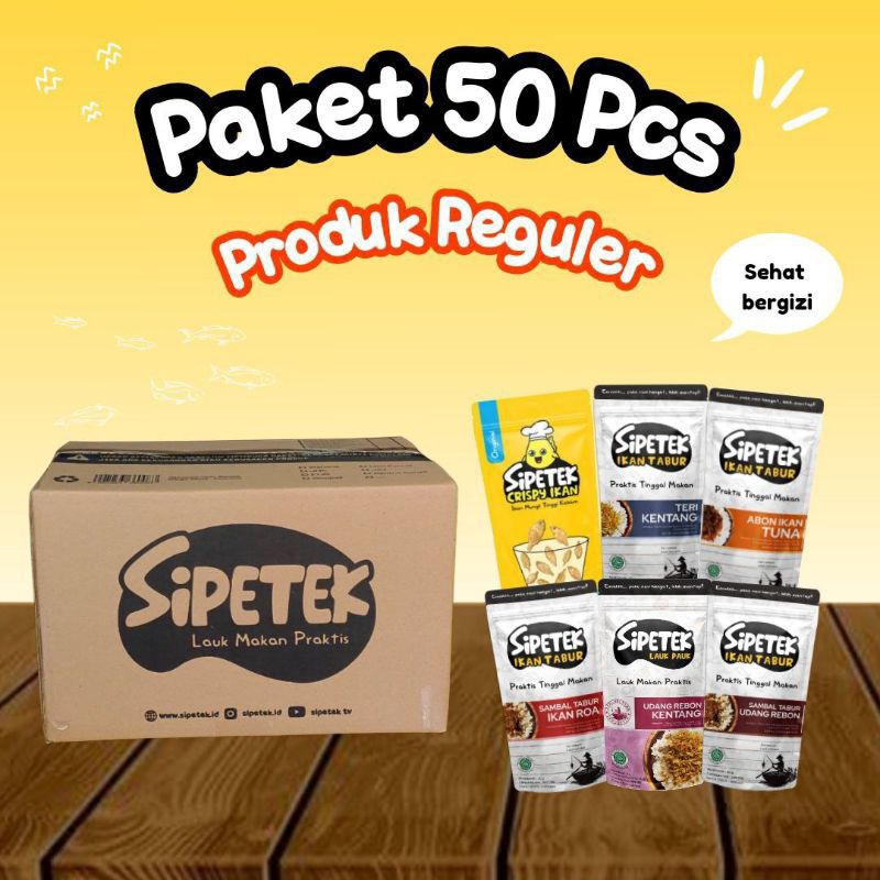 

PAKET 50 PCS REGULER