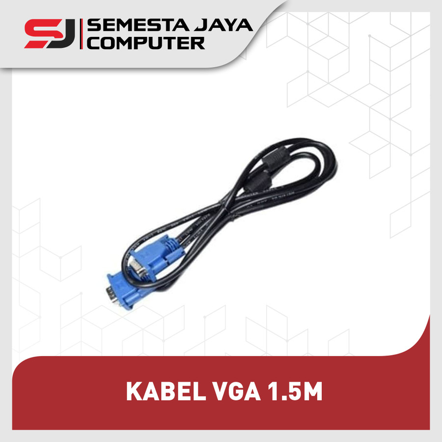 KABEL VGA 1.5M / VGA 1.5 METER / VGA 1.5 M