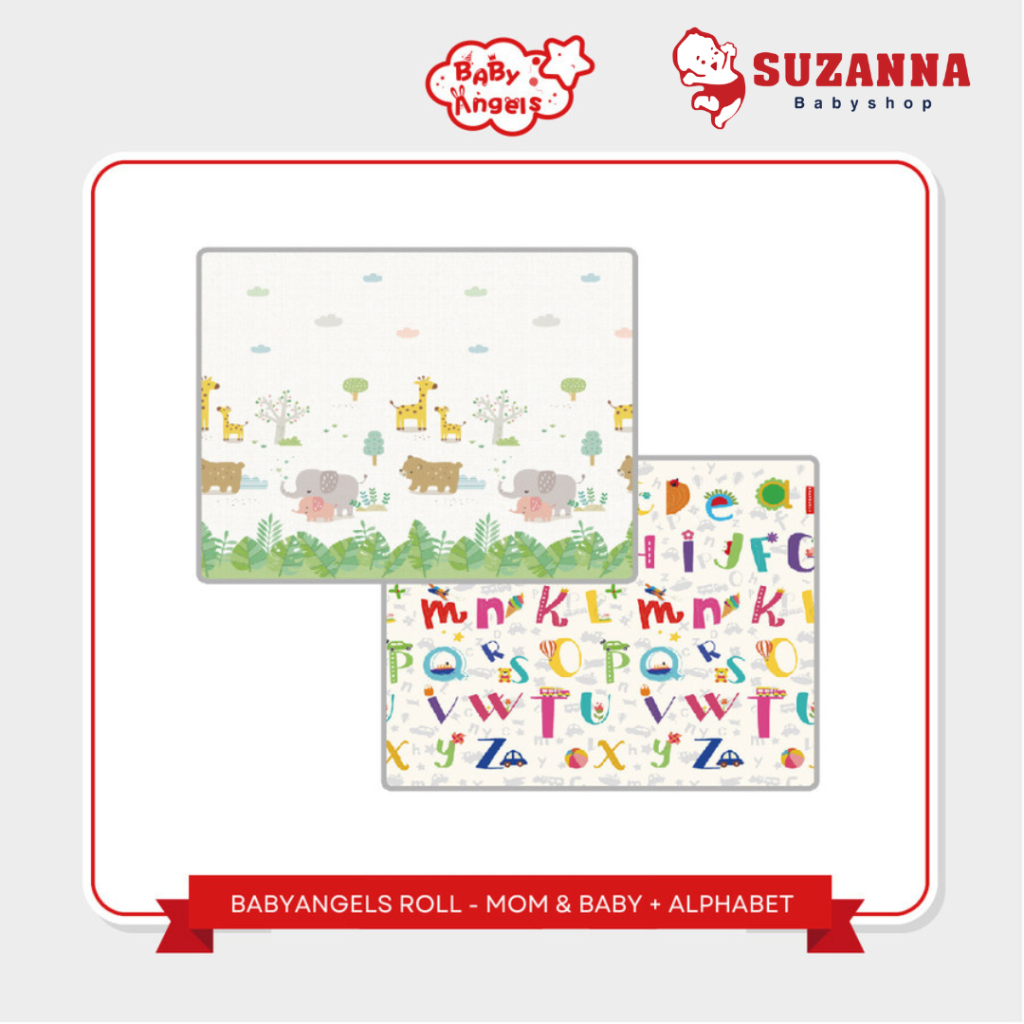 BabyAngels PE Roll Mom & Baby + Alphabet 1.5cm / Baby Angels Playmat