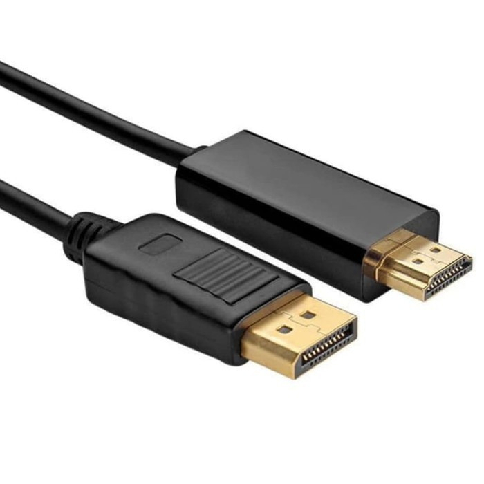 Kabel Display Port To HDMI 1.8 Meter - Merk Bafo
