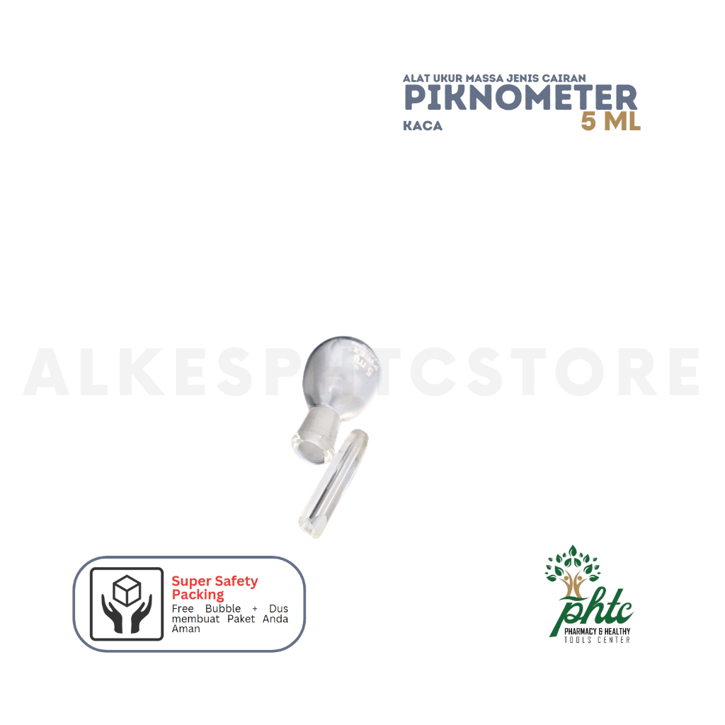 Piknometer 5ml l Picnometer 5ml l Pikno Meter 5 ml