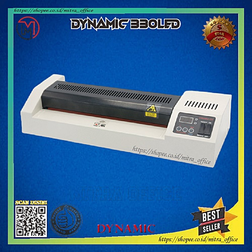 

Dynamic 330 Led/Mesin Laminating/Mesin Penghancur Kertas/Mesin Hitung Uang/Cash Box/Jilid/Stapler