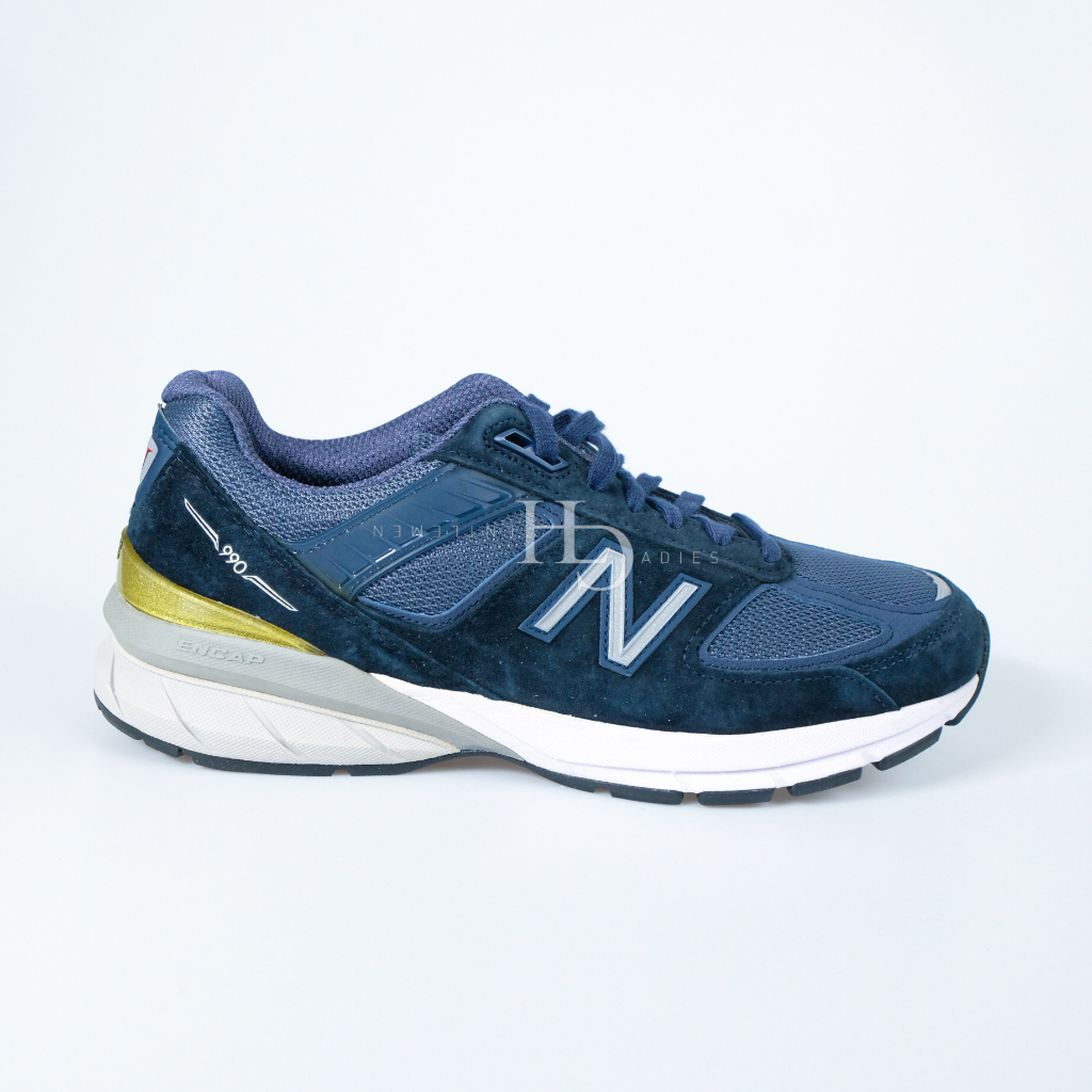 New Balance 990 V5 Navy/Grey M990NV5