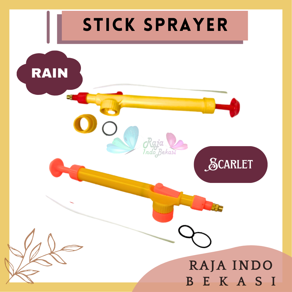 Stik Sprayer Botol Polos Stick Kepala Sprayer Botol Manual Semprot Burung Siram Tanaman Disinfektan Tanaman Bunga Hand Spray Botol-KEPALA POMPA SEMPROTAN AIR TANAMAN JET SPRAY MANDI BURUNG KUCING ANJING HEAD SPRAYER BOTOL KYOKAN