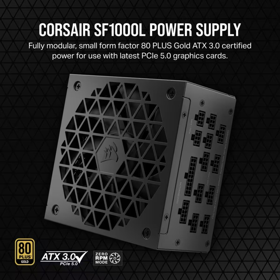 PSU Corsair SF-L Series 1000W SF1000L SFX | 80 Plus Gold ITX