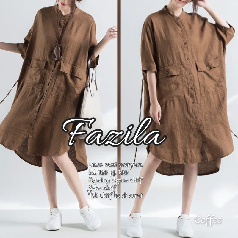 FAZILA LONG TUNIK TERBARU