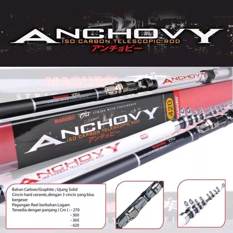 Joran Tegek Kolong Maguro Anchovy