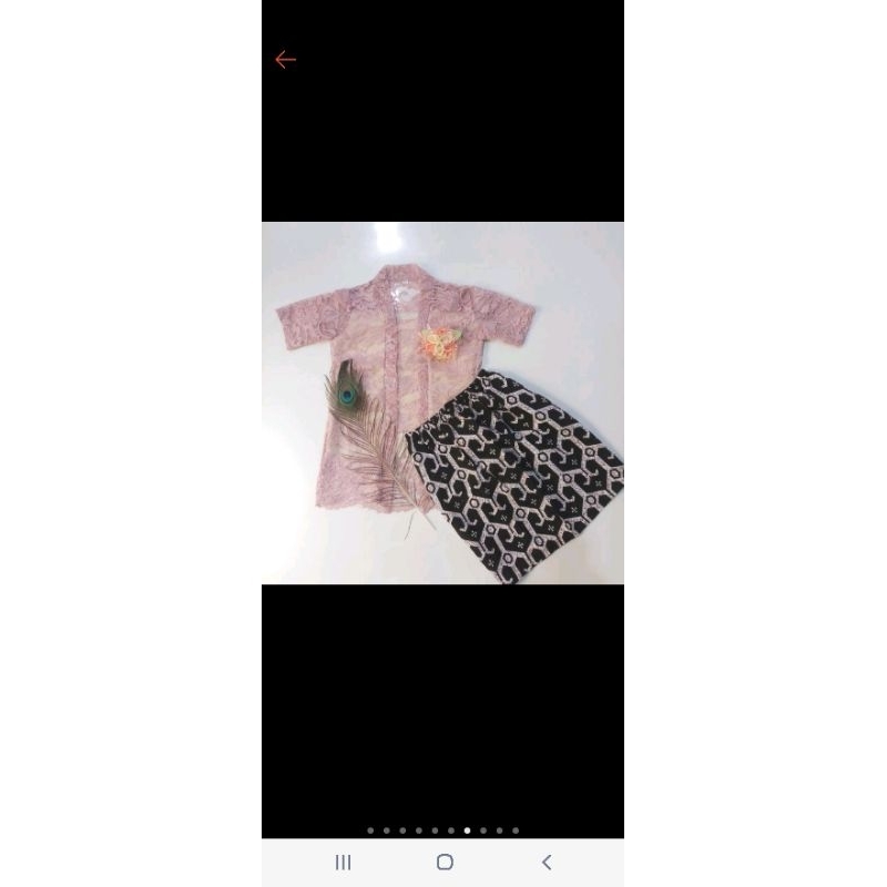 baju adat batik modern anak