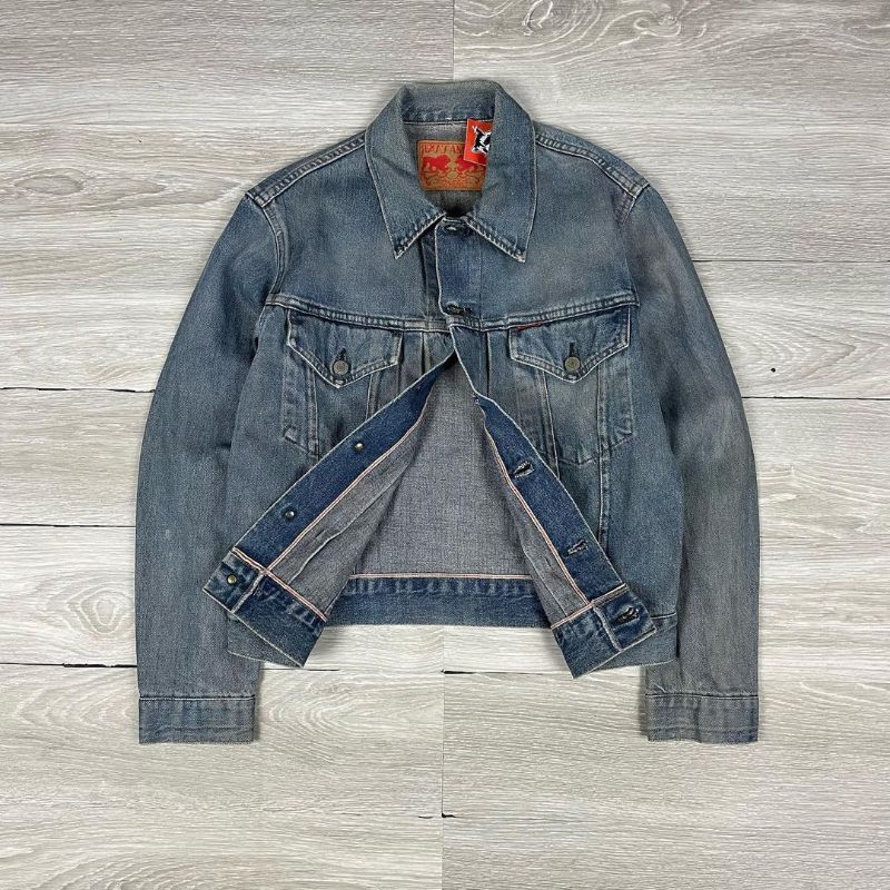 rna 🇯🇵 selvedge trucker jeans apjk50