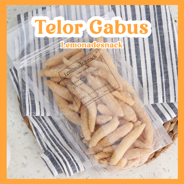 

TELUR GABUS MANIS 500GR/GABUS GULA AREN/GABUS GULA PUTIH