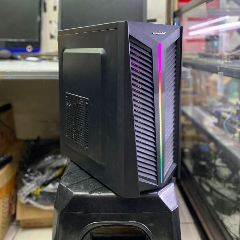PC GAMING CORE I5 GEN 10400F,RAM 16GB,SAD 240GB,VGA GT1030 2GB DDR5,POWER SUPPLAY ENLIGHT 400W 80+,M