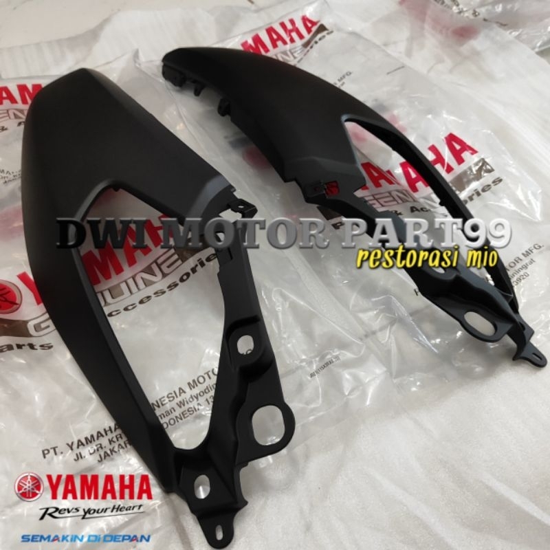 COVER SIDE BODY SET KANAN KIRI HITAM DOFF NMAX N MAX N-MAX 2DP-P7 ASLI ORIGINAL ITEM