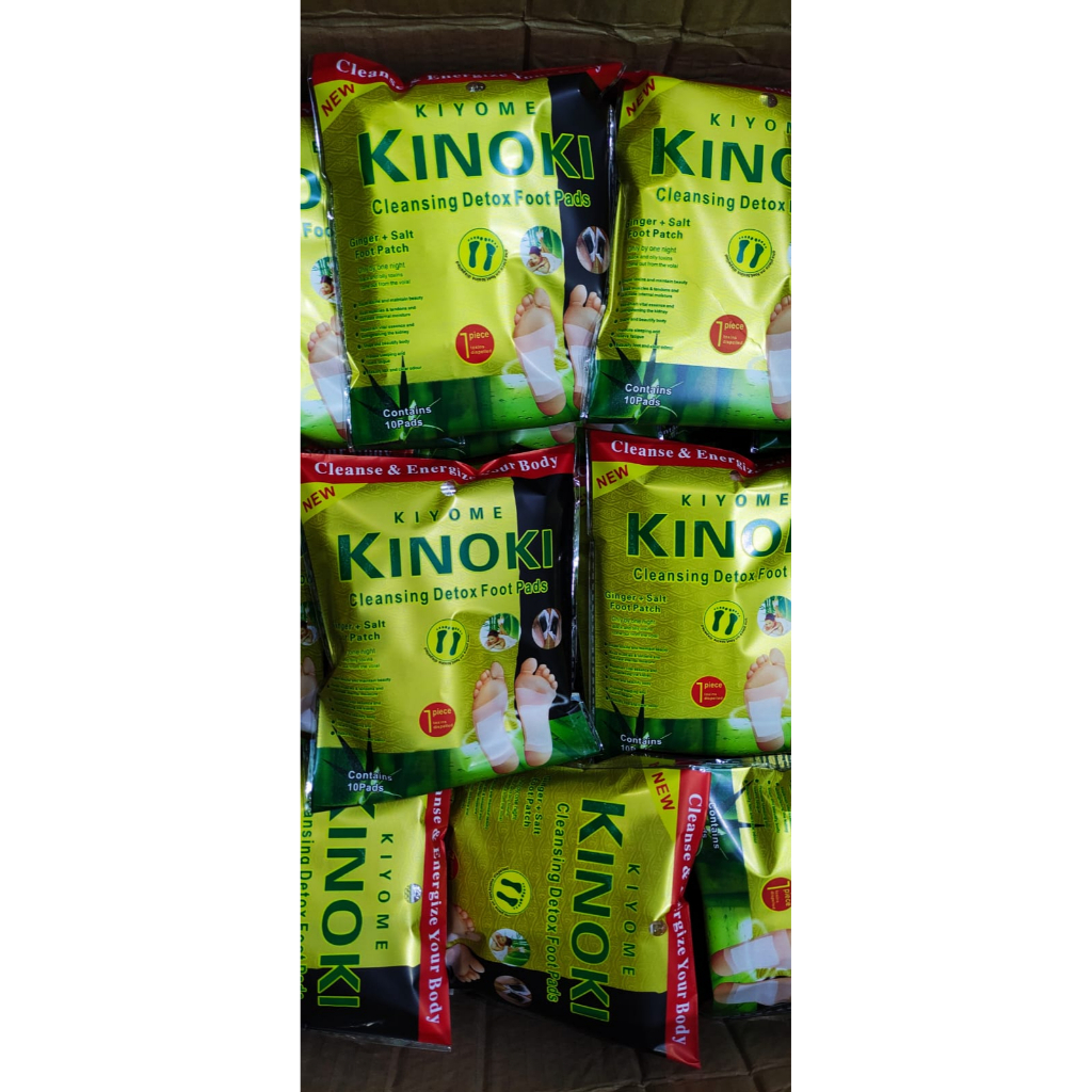 [ ITROLSP ] Kinoki Gold Detox Koyo Kaki Ajaib Dapat Menghilangkan Racun Dalam Tubuh 1 Pack isi 10