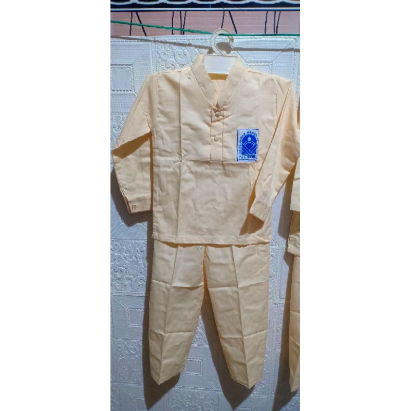 BAJU SEKOLAH TPA ANAK TANGAN PANJANG/BAJU MENGAJI