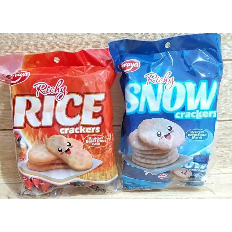 ✔MURAH Naraya Rice Crackers Original - Snow 1pak / Snack Import / Snack Beras