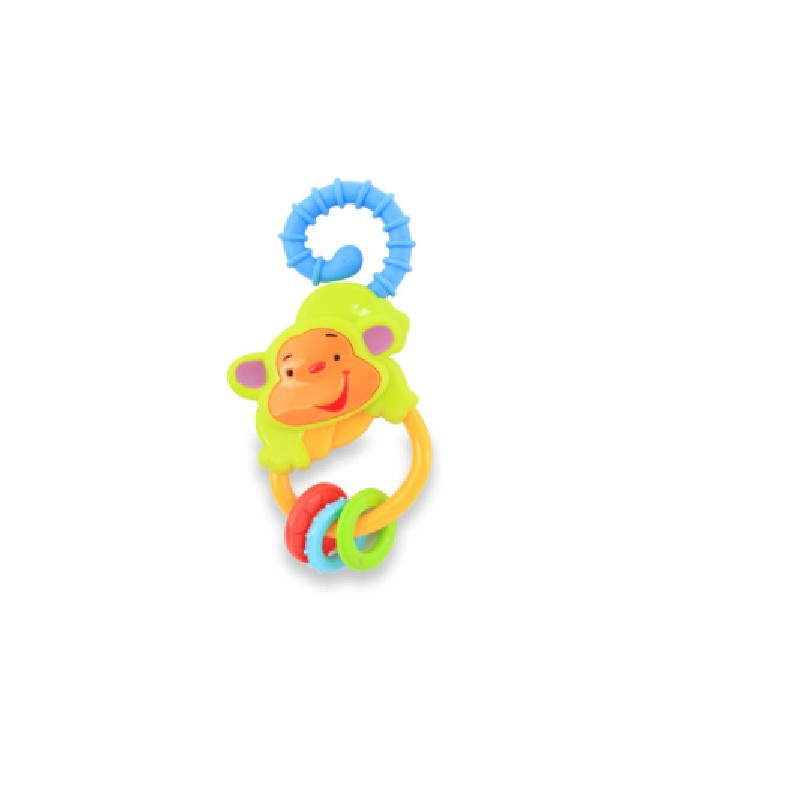 Lusty Bunny Chew Toy Monkey Rattle Teether Mainan Gigitan Bayi DT-7103