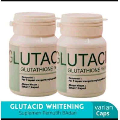glutacid whitening booster ORI pemutih badan dan wajah