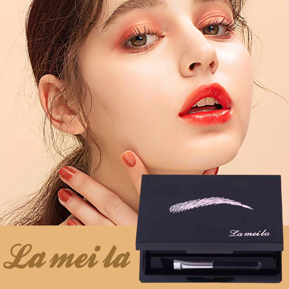 LAMEILA 3 Color Multi Fungsi Eyebrow Powder Bedak Alis LA224 5228