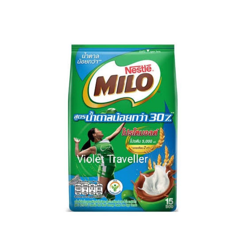 

Milo Active Go Less Sugar 30% Import Bangkok Thailand