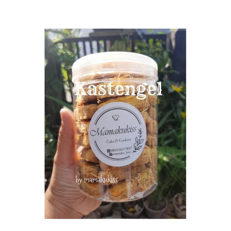 

Kastengel kemasan toples tabung 750 ml