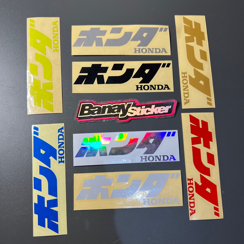 Sticker Stiker HONDA Jepang Cutting