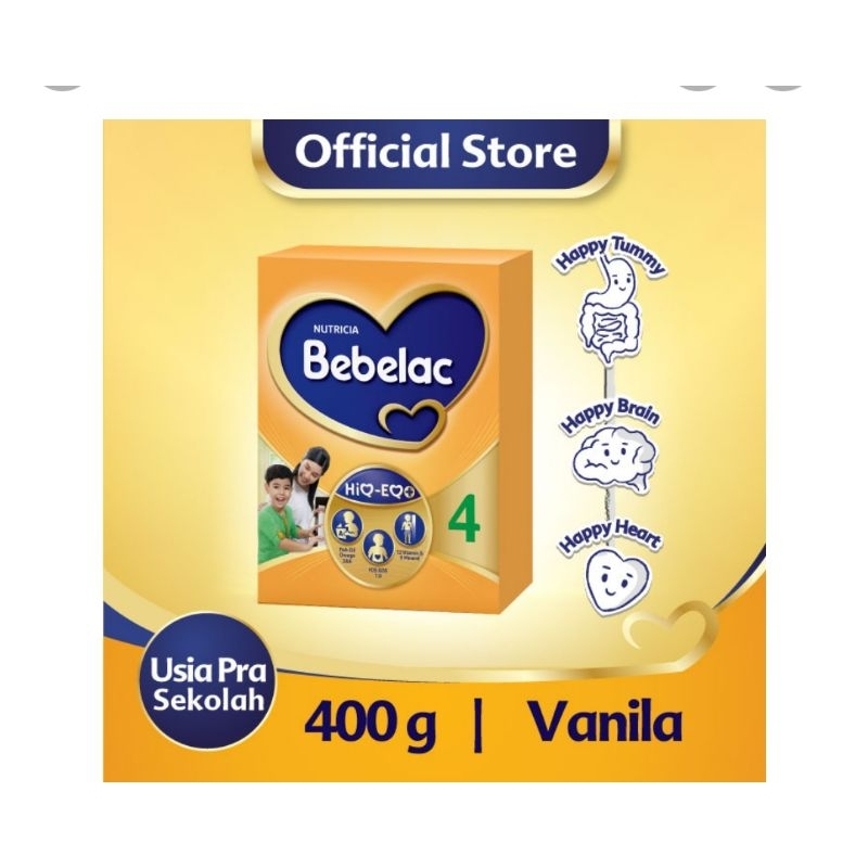 Bebelac 4 400 gram Susu Pertumbuhan Usia 3-5 Tahun