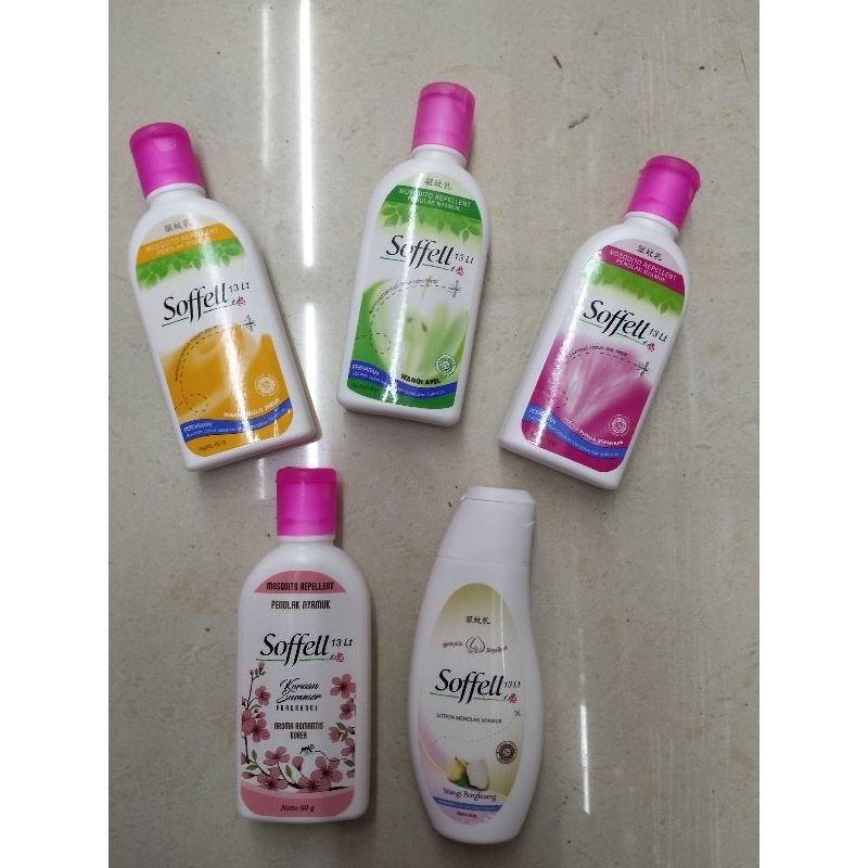 Soffell lation nyamuk botol 60gr