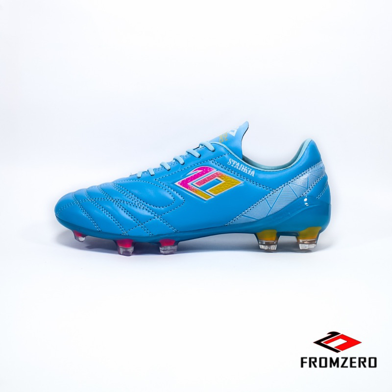 Fromzero - Sepatu Sepak Bola Fromzero Revolted Blue Pink FG IN Original