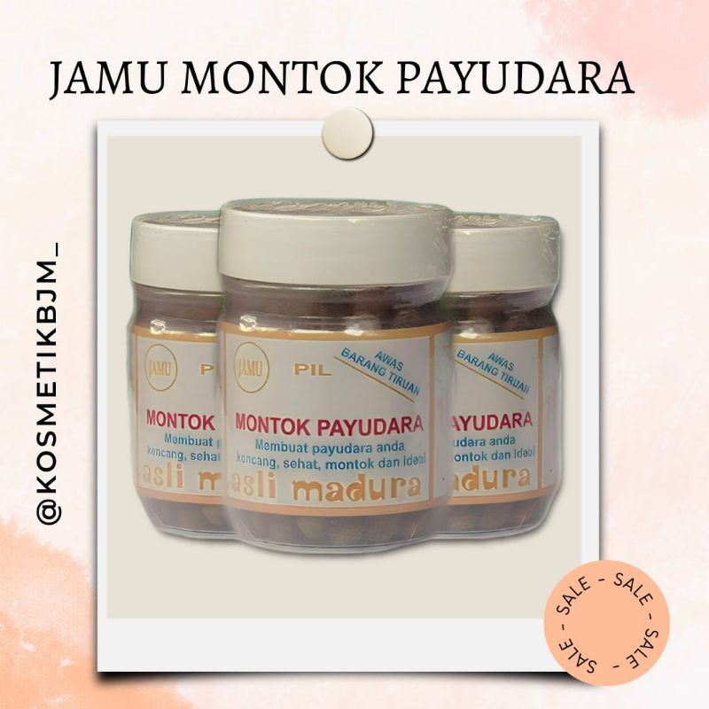 

[READY STOK] JAMU MONTOK PAYUDARA MADURA