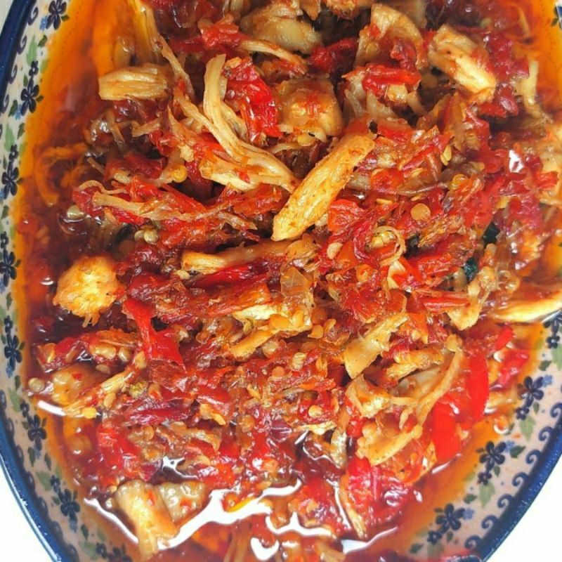 

sambal ayam suwir 150gram beli 5 gratis 1