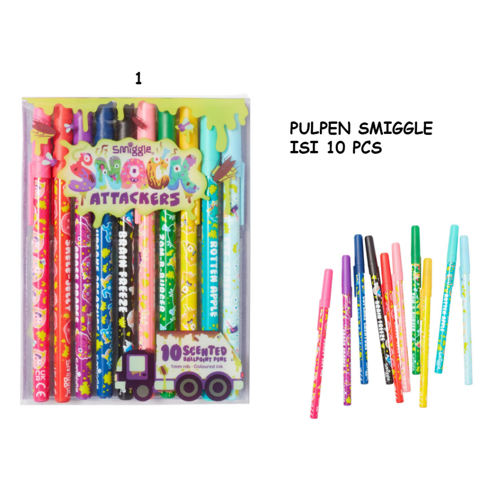 

PACK PULPEN SMIGGLE | PENA SMIGGLE PACK | 100% ORIGINAL