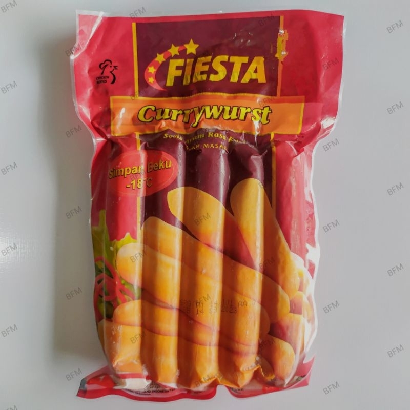 

Fiesta Sosis Ayam Rasa Kari/ Currywurst 300 Gr